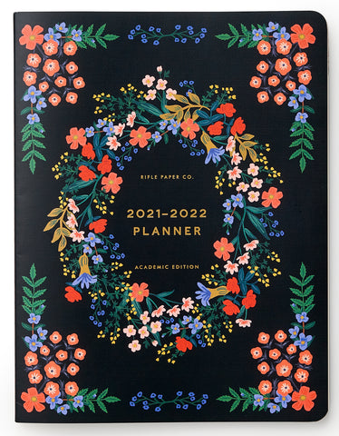 Rifle Paper Co. Aug 2021- Jul 2022 Academic Planner - Luxembourg