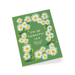Rifle Paper Co Daisies Thank You Card