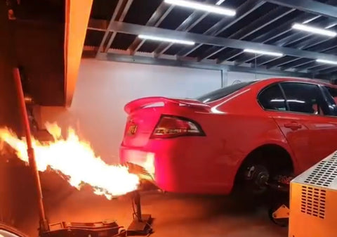 Ford XR6 Turbo water meth injection dyno tuning