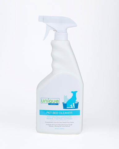 Unique Pet Bed Odor and Stain remover 24 oz bottle