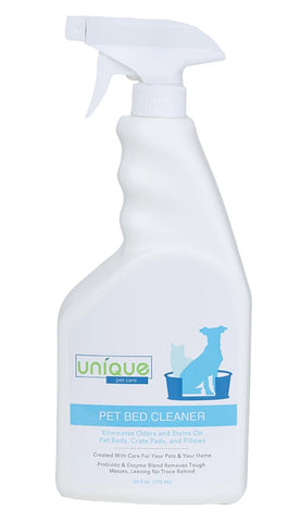 unique pet care's pet bed cleaner makes it easy to clean dog beds, cat beds, and bedding