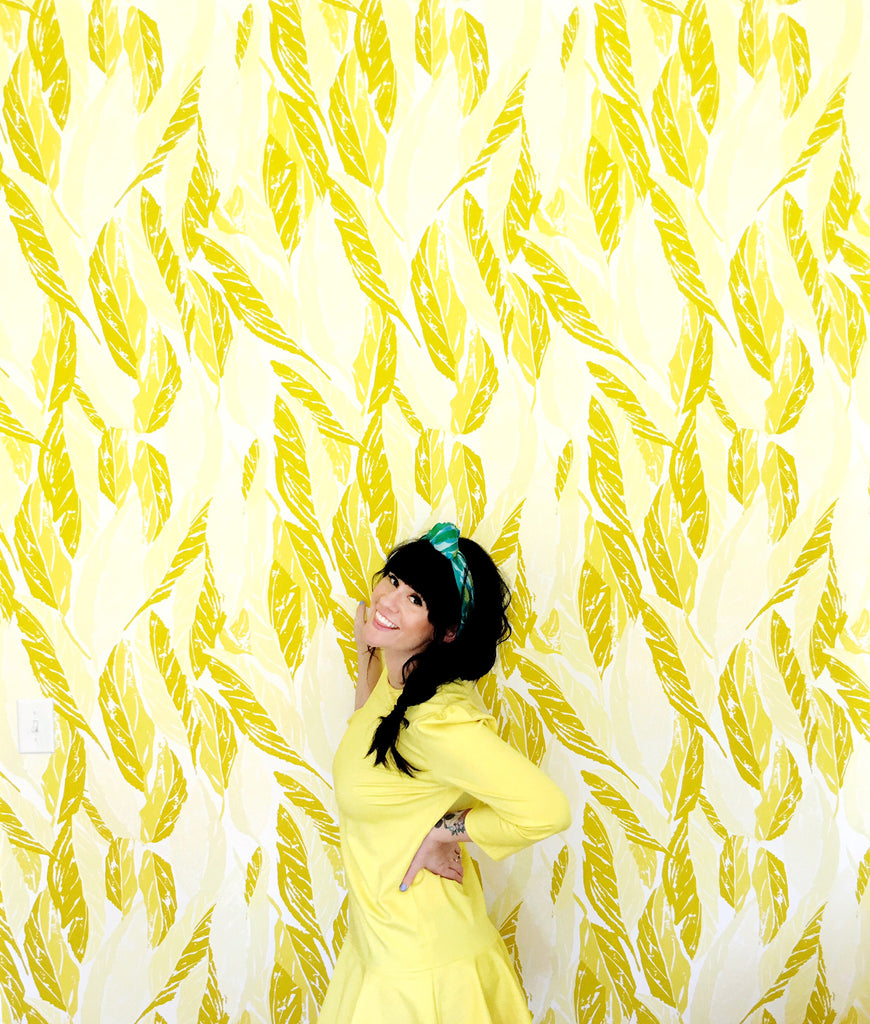 Wallpaper Two Ways With Elsie Larson