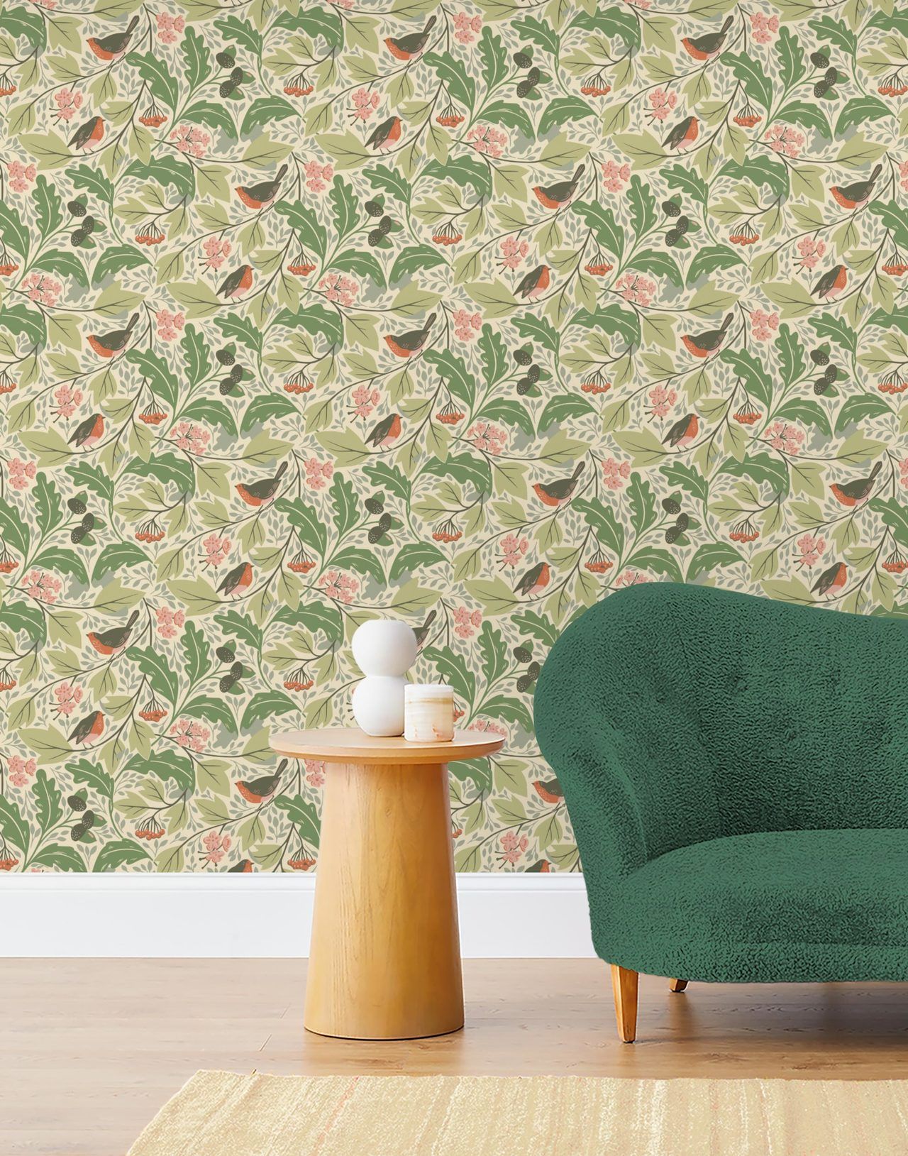 Robin Wallpaper | Robin Pieterse for Hygge & West