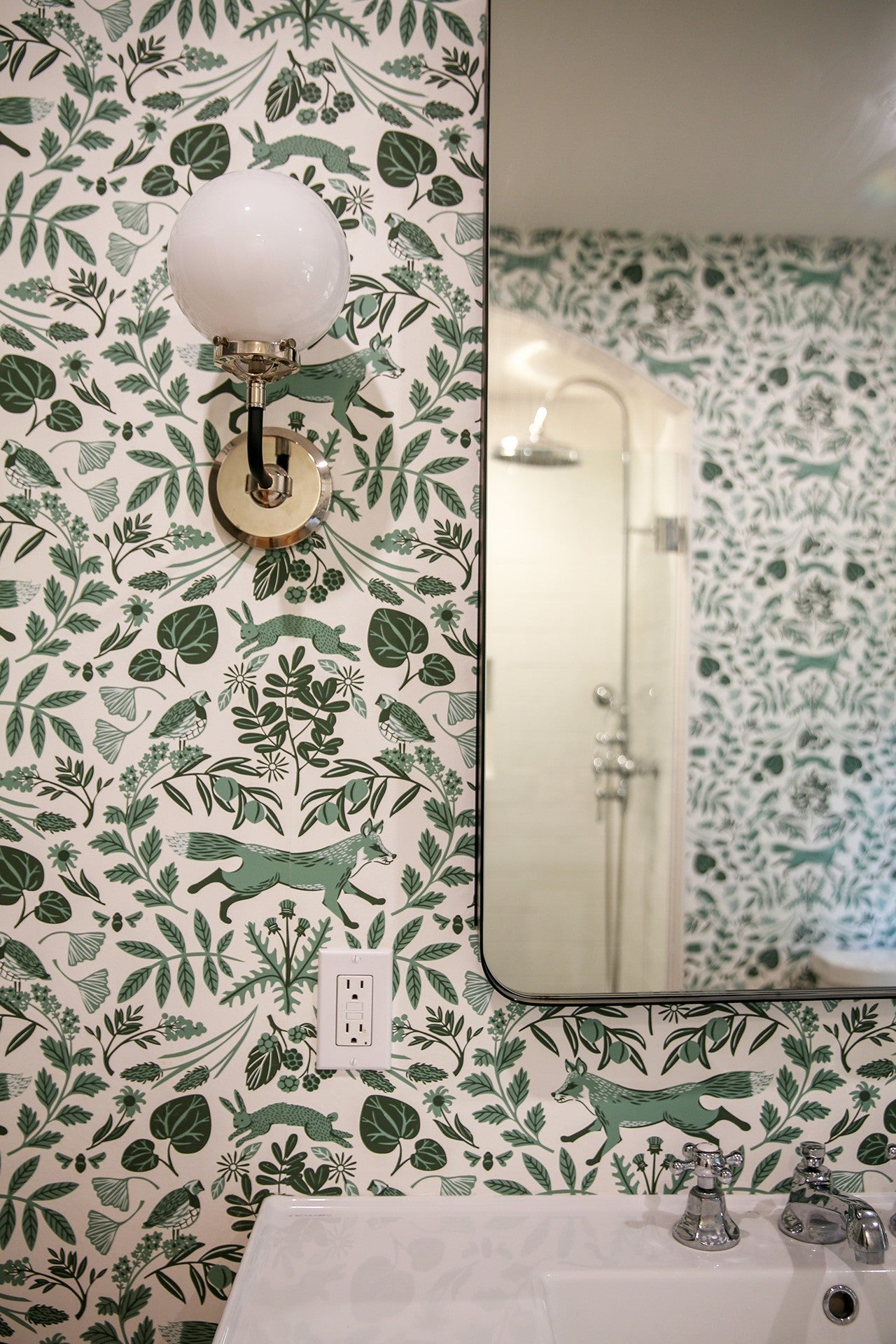 Piedmont (Pine) Powder Room | Before & After | Hygge & West