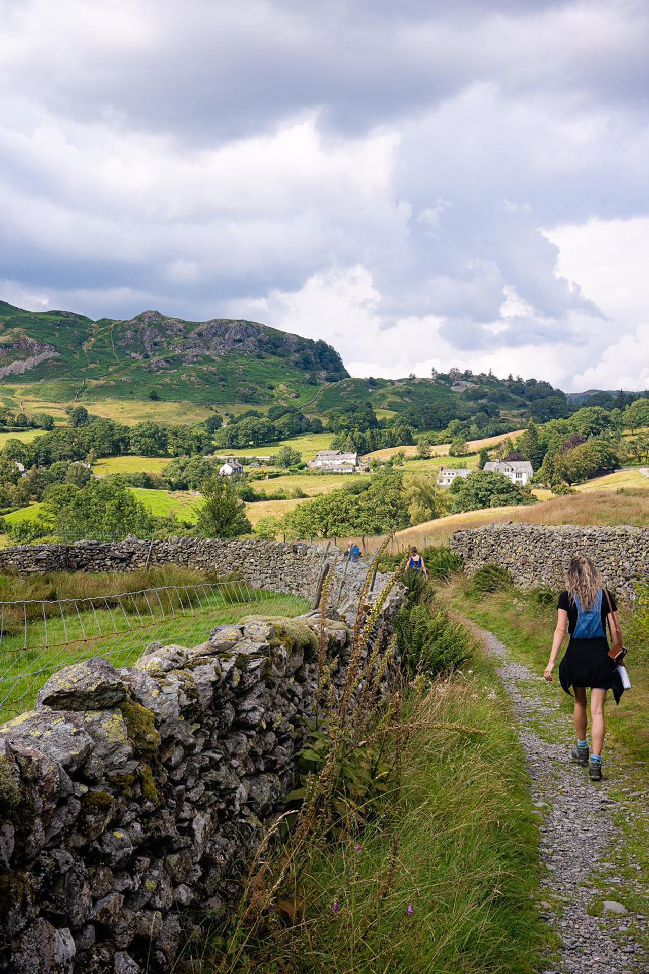 A rolling countryside is the inspiration for Plein Air Wallpaper | Rose Jochman x Hygge & West