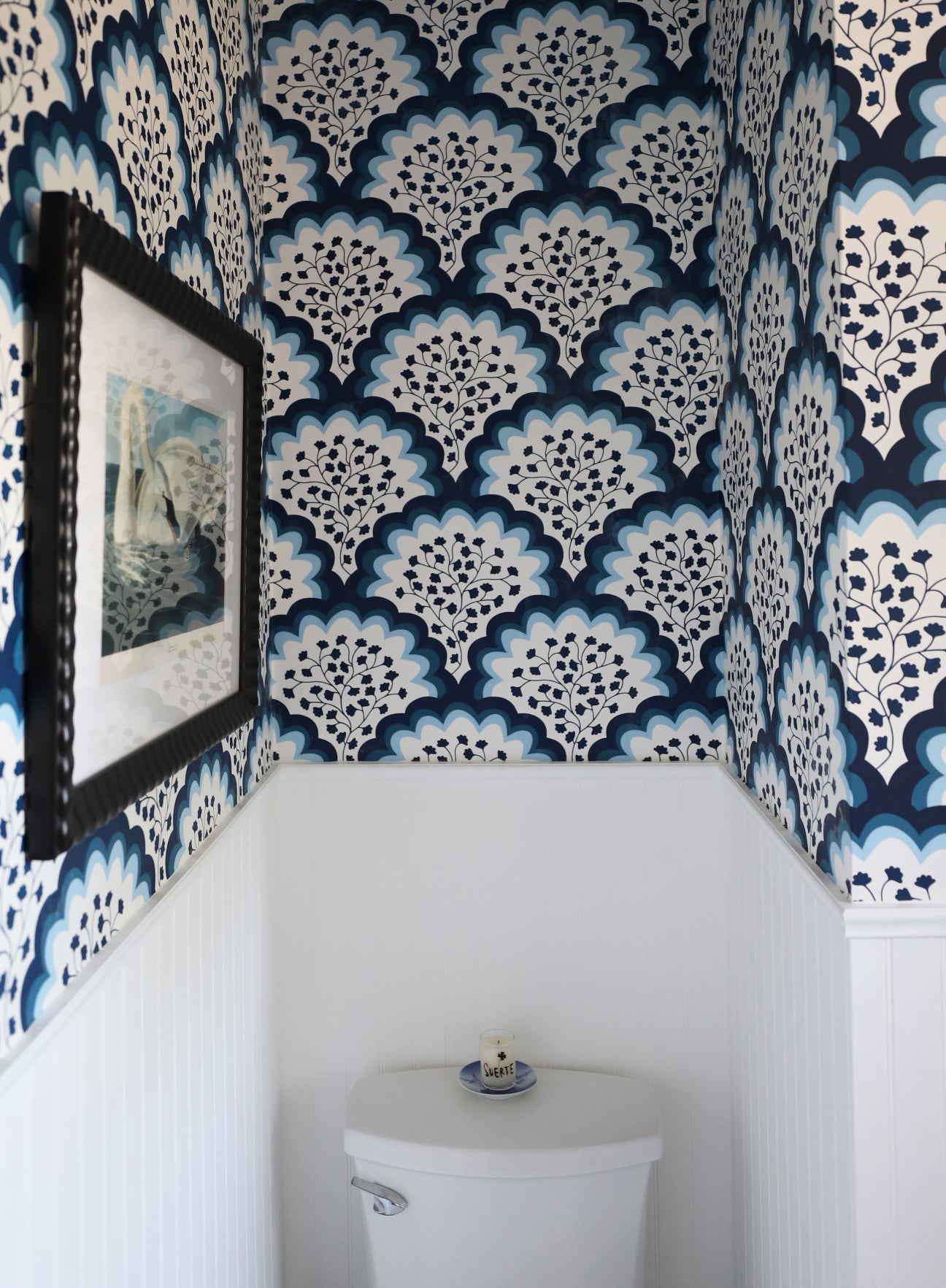 Before & After: A Punchy Pattern-Filled Bathroom | Hygge & West