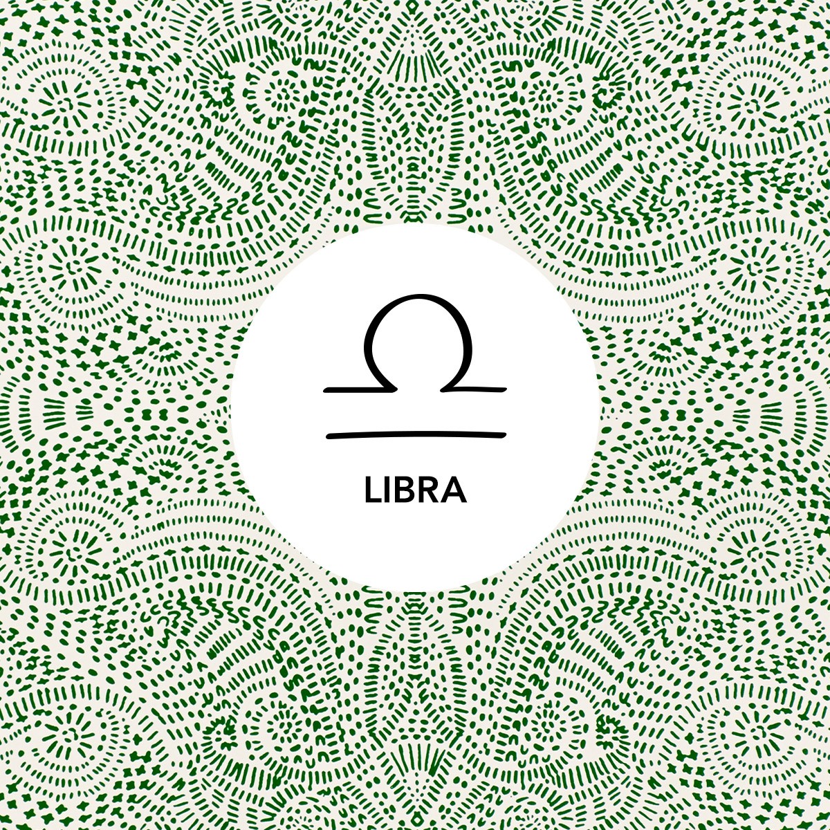 Libra | Andanza Green wallpaper | Laundry Studio | Hygge & West