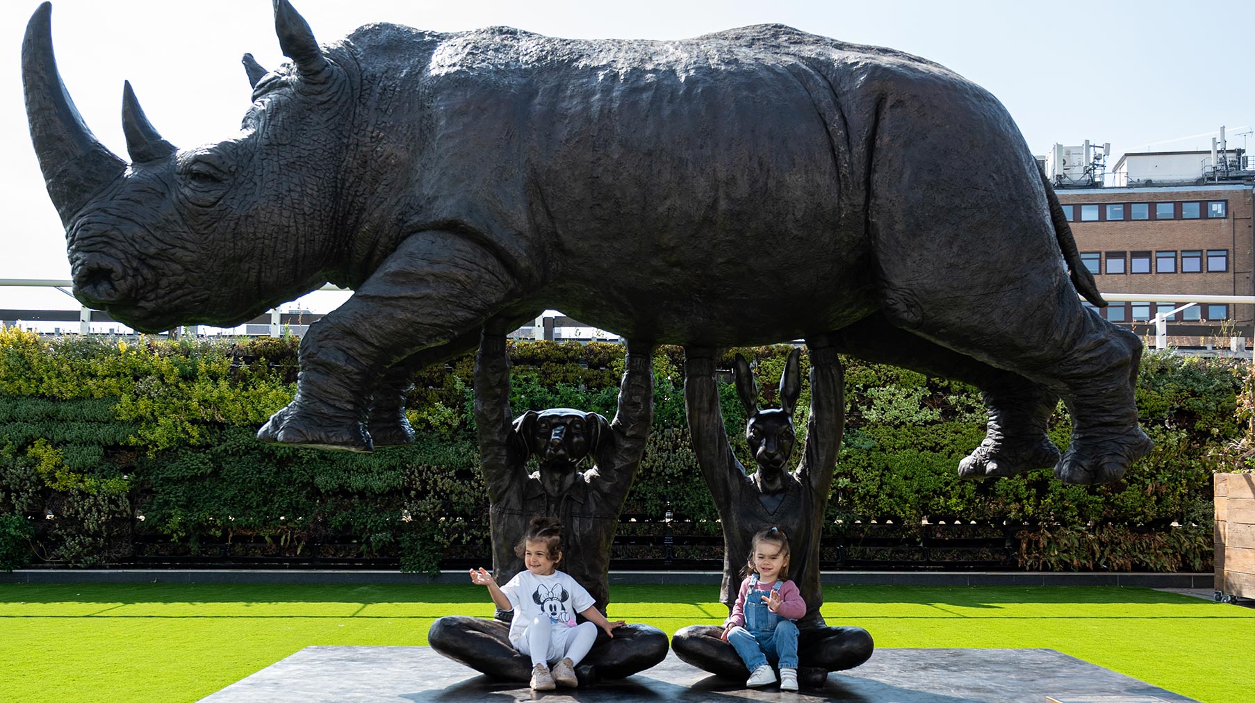 Westfield London on X: We rise by lifting others 🦏 Have you spotted the  newest addition to Westfield London yet? Help the rhino to rise up and show  your support for one