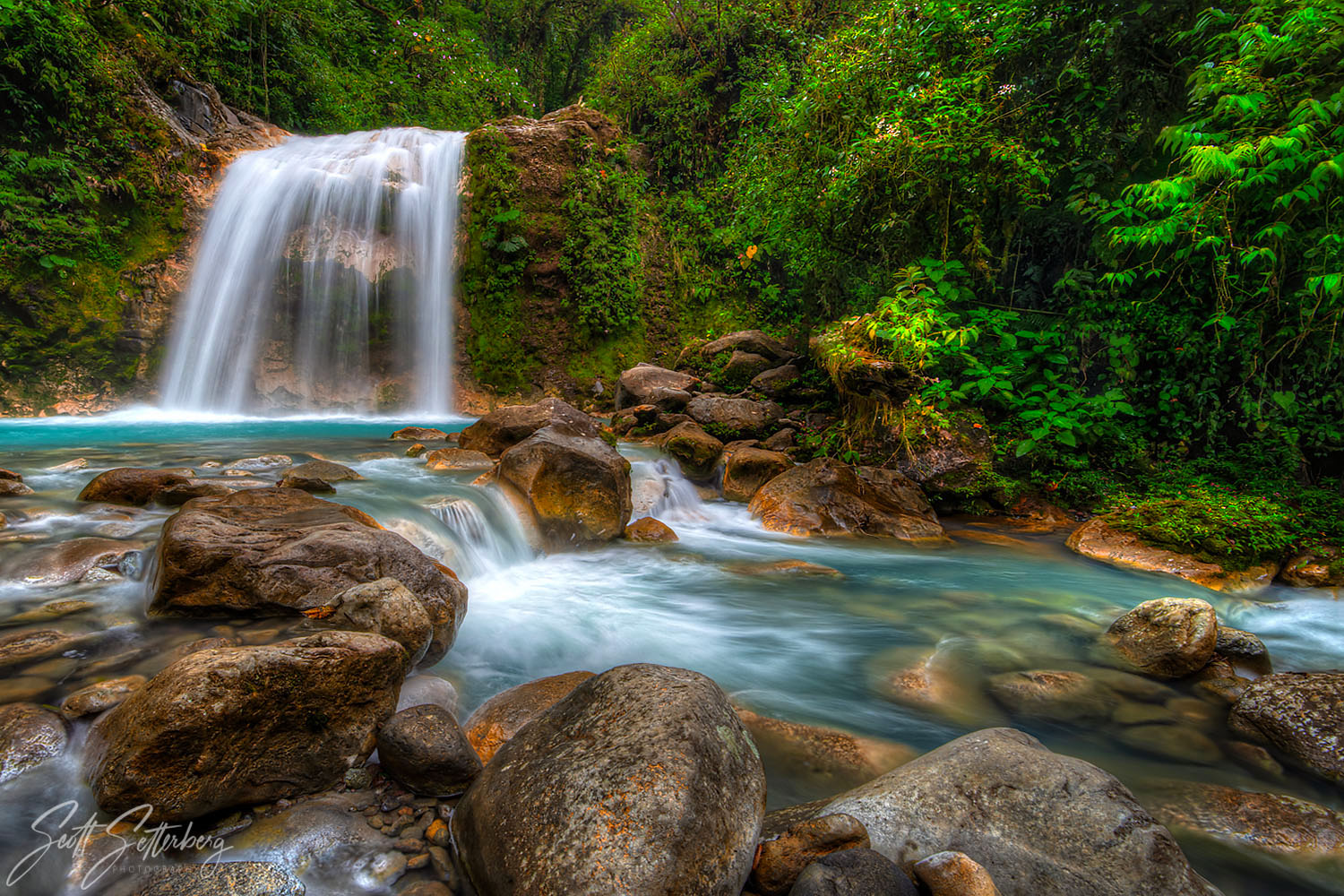 Catarata Celestial, Costa Rica