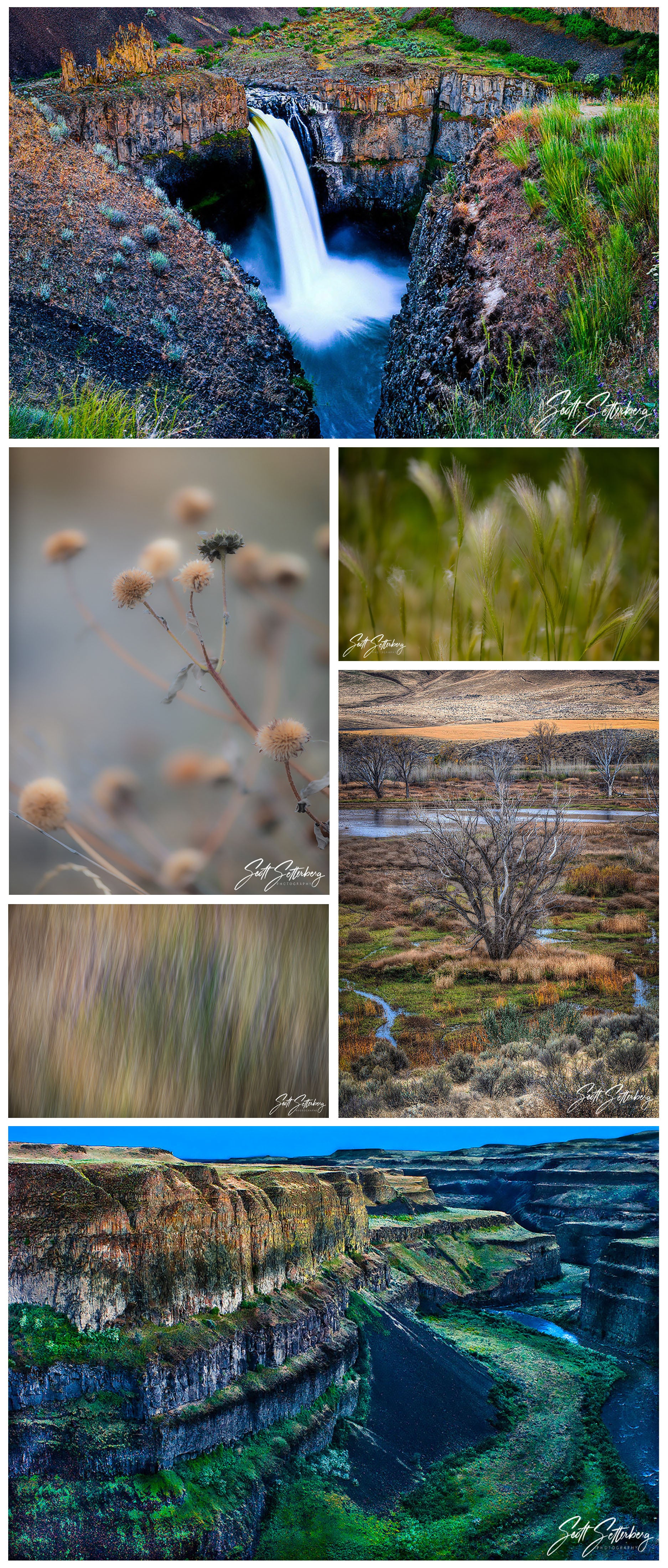 Palouse Falls, McNary Wildlife Refuge, Washington