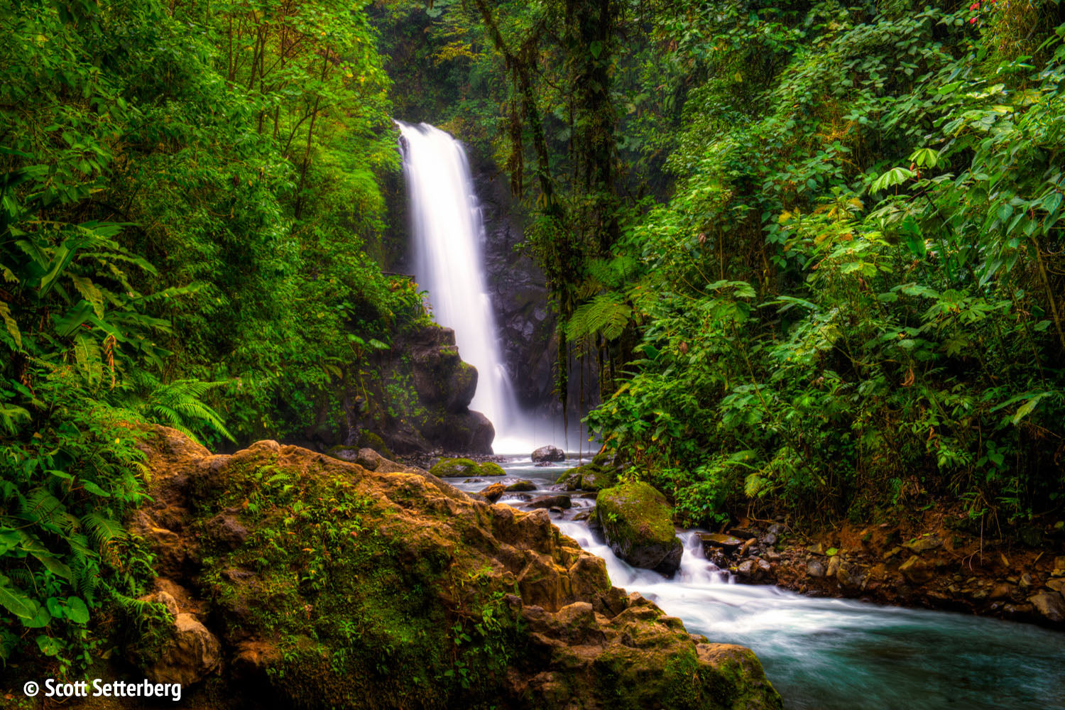 Templo Waterfall in Costa Rica