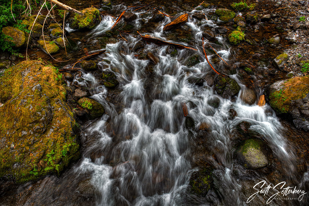 Wahclella Falls Stream, Oregon