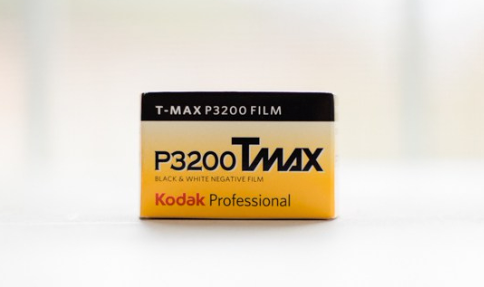 Kodak T-MAX P3200 film stock