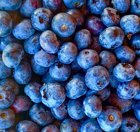 blueberry infused maple syrup