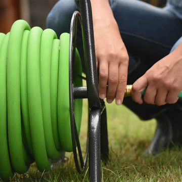 What's a good height to mount a retractable hose reel? - Gardening &  Landscaping Stack Exchange