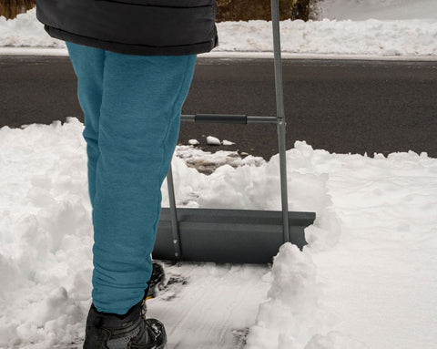 push plow snow shovel