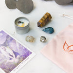 Ethically sourced crystal kit for manifesting