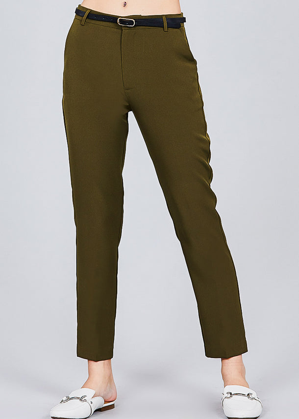olive pants business casual