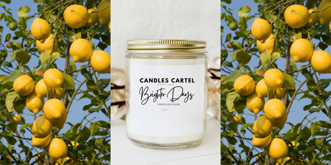 Candles Cartel Brighter Days Lemon Scented Candle