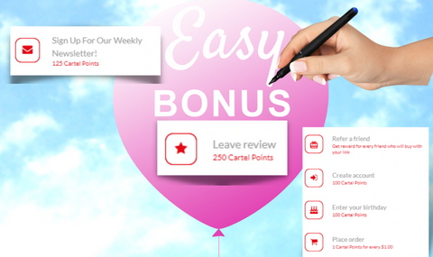 Easy Extra Bonuses to Get with Candles Cartel Rewards System