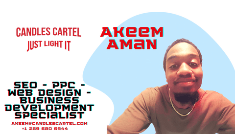 Candles Cartel, Team Candles Cartel, Candles Cartel Akeem Aman, Candles, Scented Body Candles, Candles for Stress Relief, Candles for Anxiety Relief