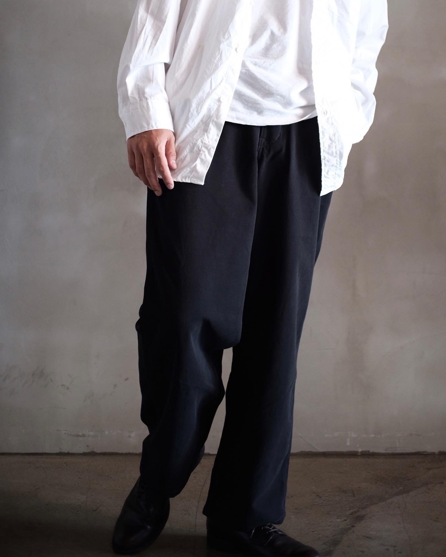 PHIGVEL（フィグベル）｜-UTILITY TROUSERS- DUST BLACK – anemoscope