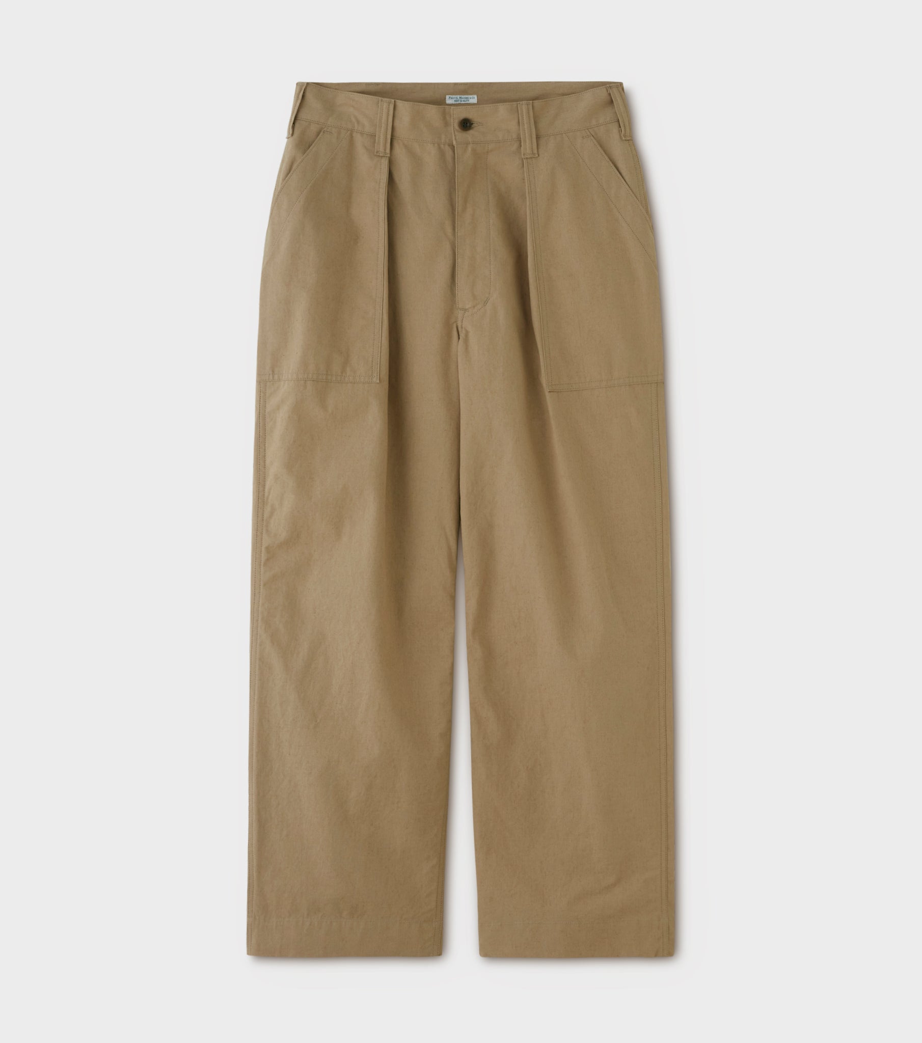 PHIGVEL MIL TROUSERS フィグベル KHAKI BEIGE