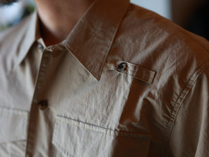 PHIGVEL フィグベル -FISHERMAN'S SHIRT- BEIGE – anemoscope