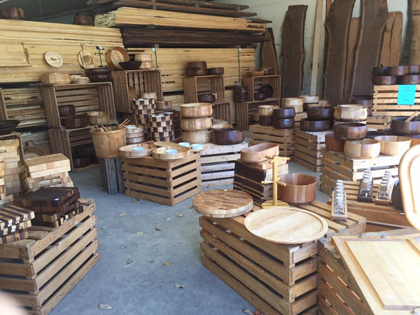 Wooden Clipboards made in Iowa, offered by the Vermont Bowl Company