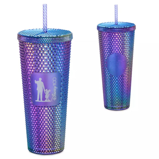 Disney Starbucks Tumbler - Mickey Holiday Candy Cane Straw