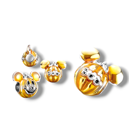 Disney Pandora Bracelet - Mickey Castle Slider - Rose Gold