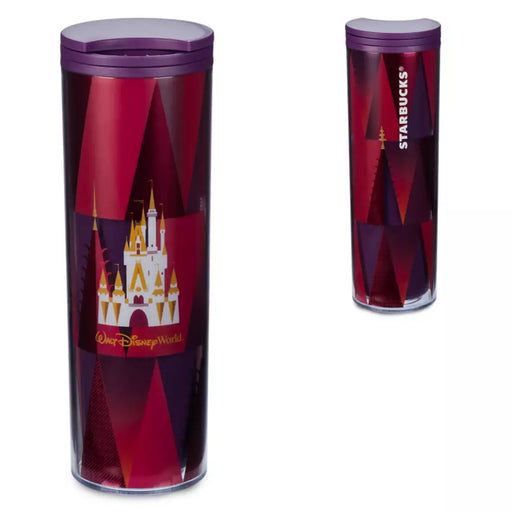 Disneyland Geometric Starbucks® Tumbler with Straw – Red