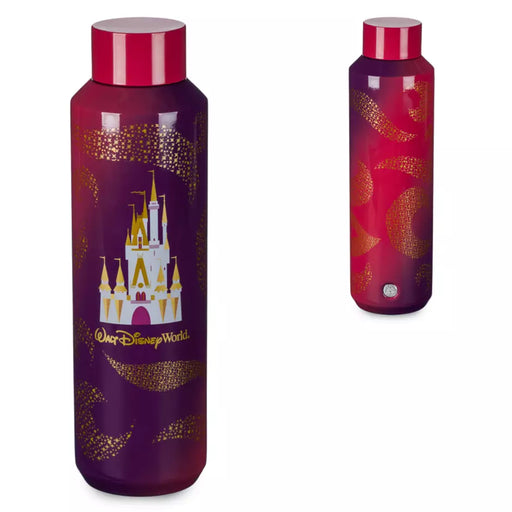 Walt Disney World Holiday Stainless Steel Starbucks® Water Bottle