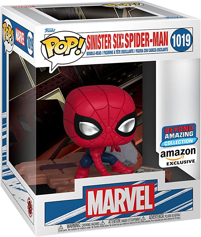 Funko Pop! Deluxe: Marvel Sinister 6 - Spider-Man, Amazon Exclusive, F —  Double Boxed Toys