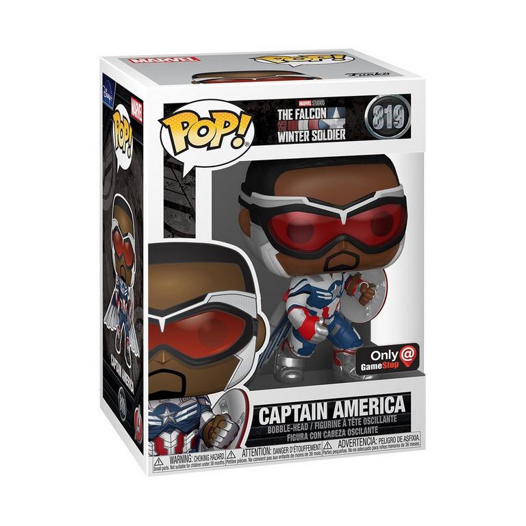 Funko POP! Marvel: The Falcon and the Winter Soldier America A — Double Boxed Toys