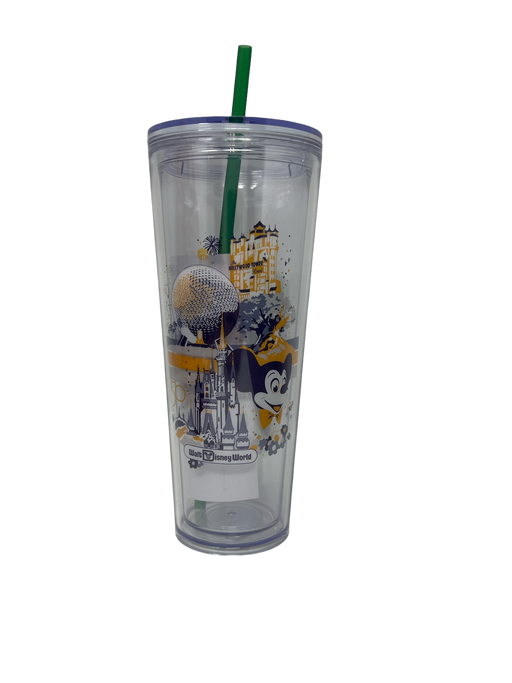 EPCOT Stainless Steel Starbucks® Tumbler with Straw