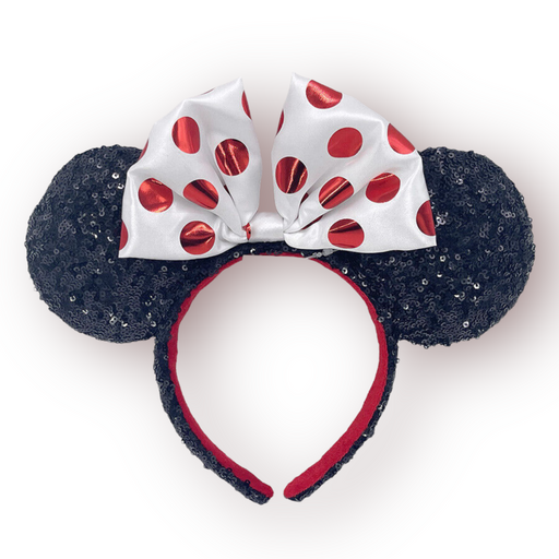 Minnie Mouse Ears Headband for Adults With Classic Polka Dot 