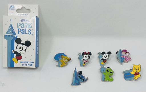 Disney Mystery Pin Set - Disney Parks Wishables - 5 Random