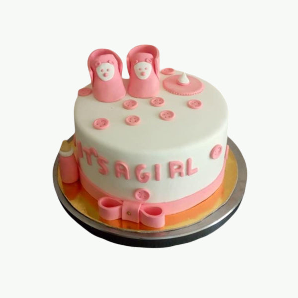 It S A Girl Baby Shower Cake Surprise Habesha