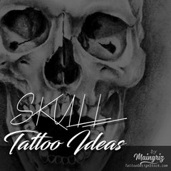 selection of amazing skull tattoo references created by tattoo artists