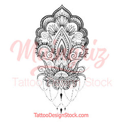 wrist oriental mandala tattoo design references created by tattooists