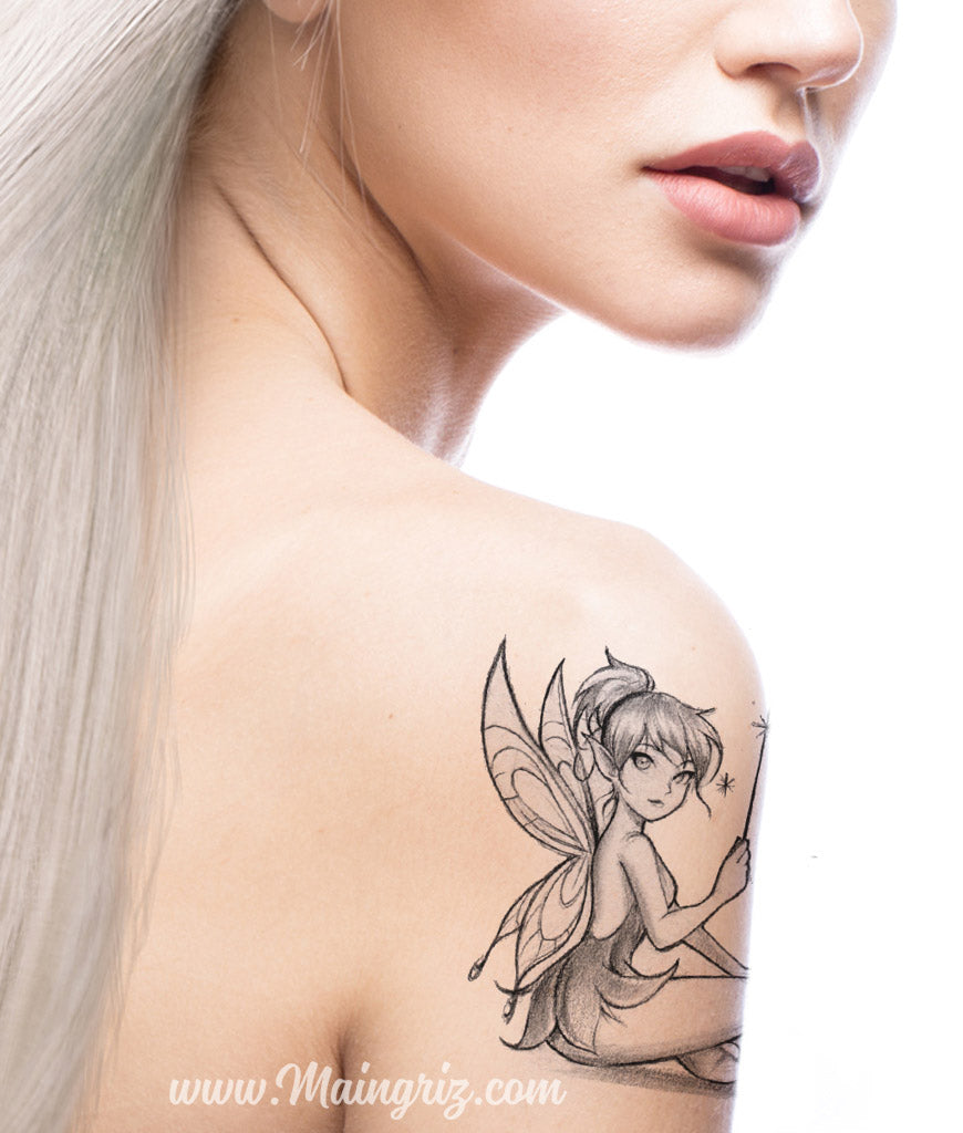 Fairy Tattoos  35 Cute  Lovely Fairy Tattoo Designs  Ideas For Girls