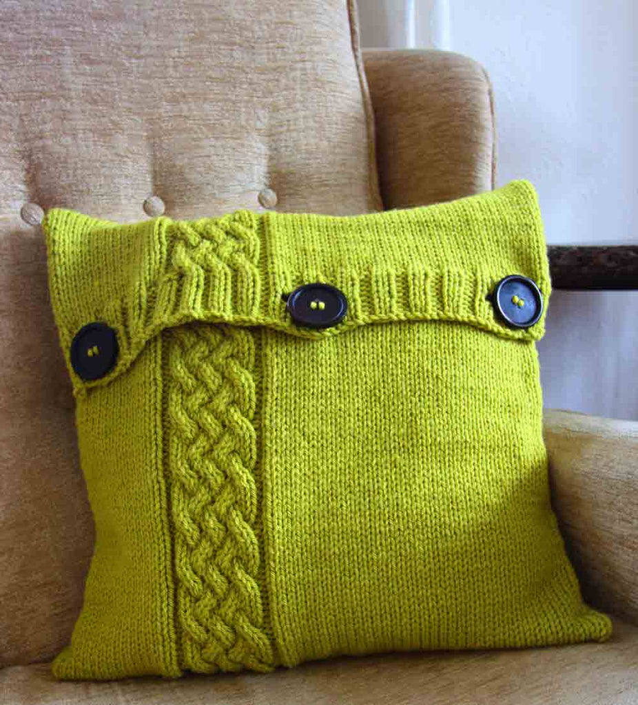 Set of 4 Chunky Cushion Covers Hand Knitting Pattern Knitting Utopia