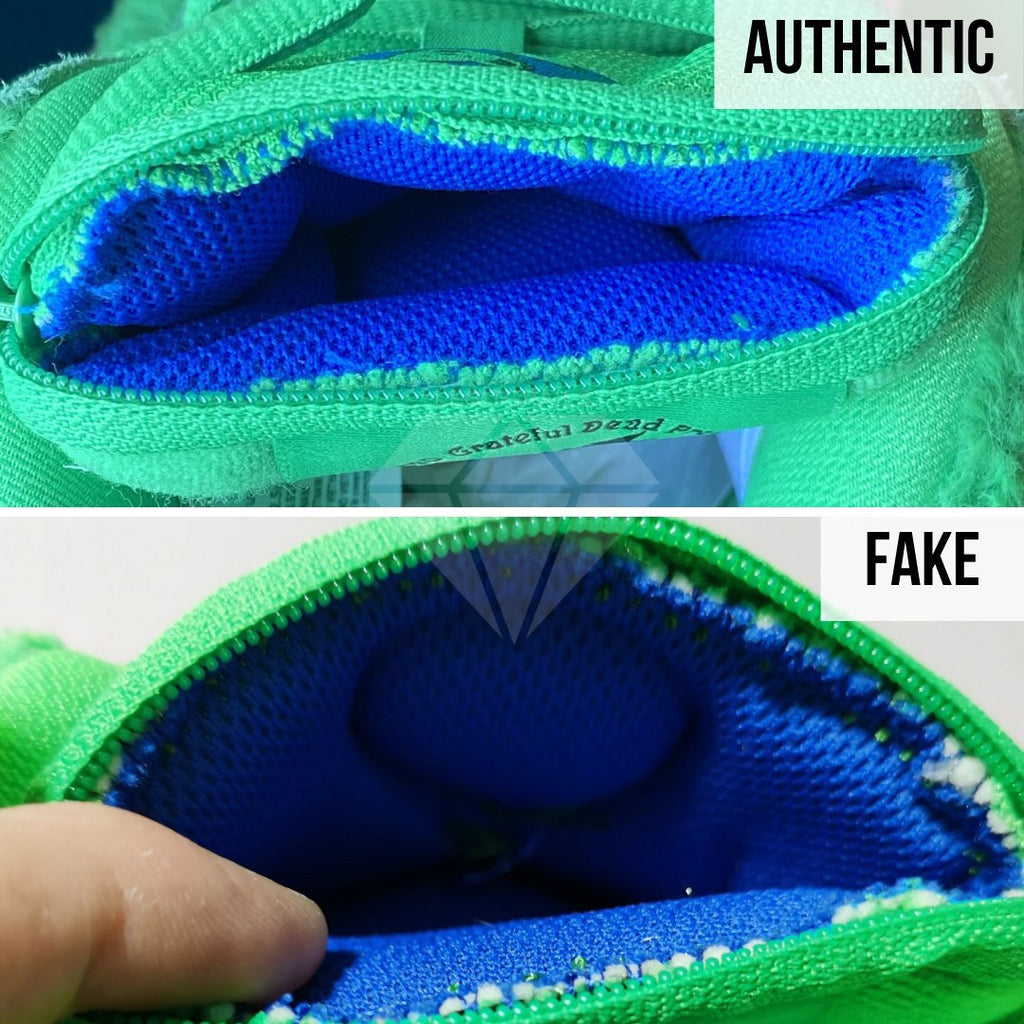 Nike SB Dunk Low Grateful Dead Green Bear Fake vs Real Guide: The Tongue Stash Pocket Method