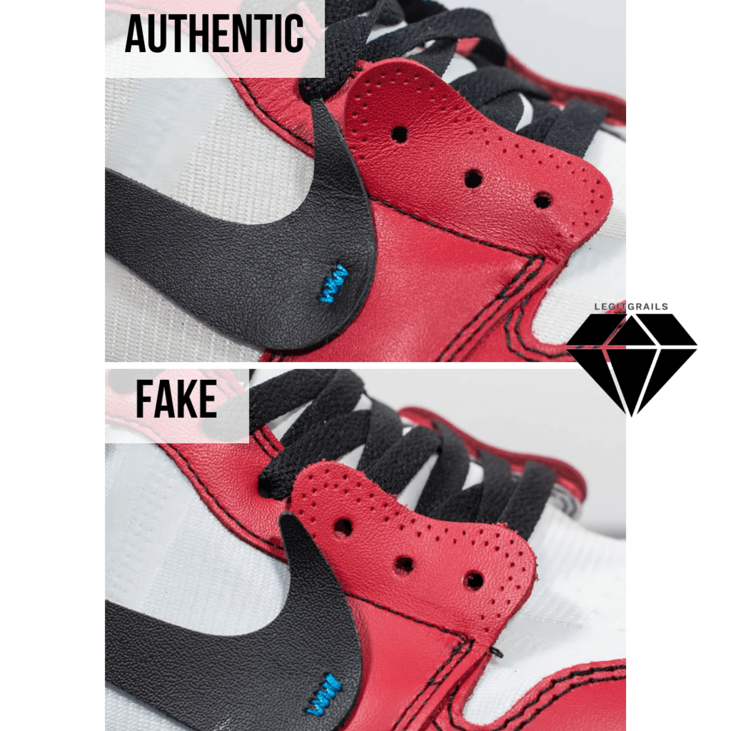 How To Spot Real Vs Fake Jordan 1 Off White NRG – LegitGrails