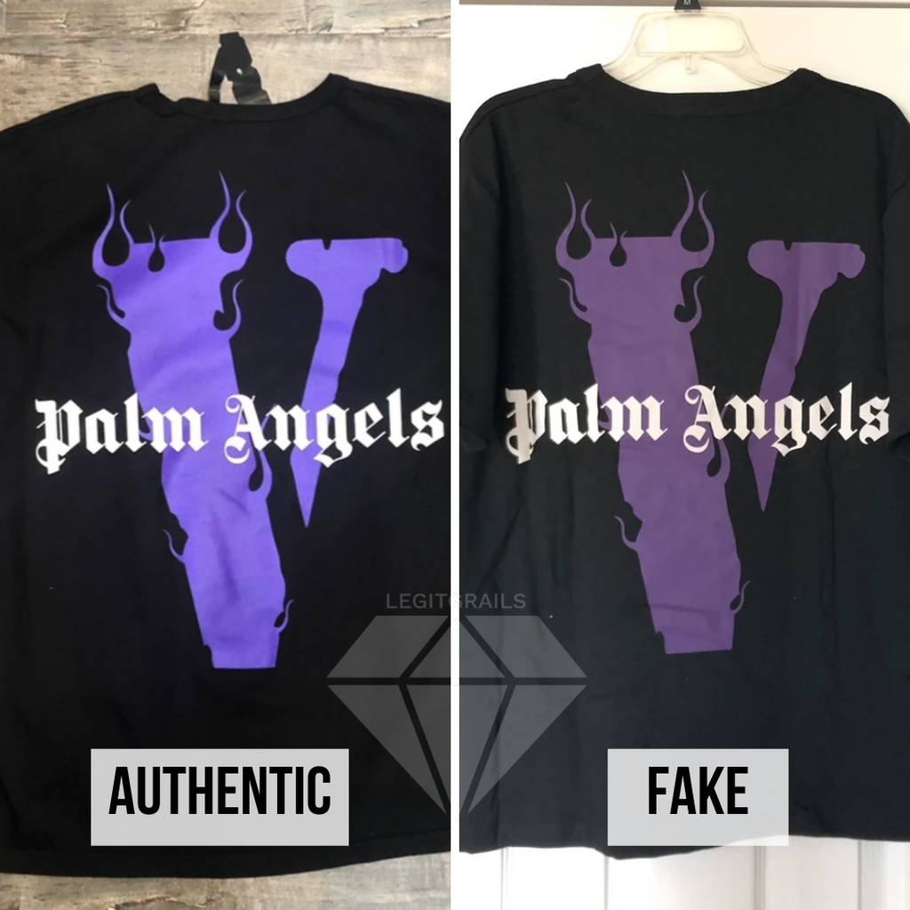 palm angels t shirt fake
