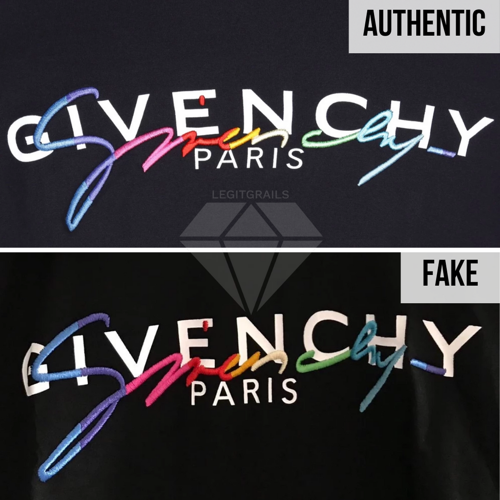 How to spot fake Givenchy signature sweatshirt | Logo Method