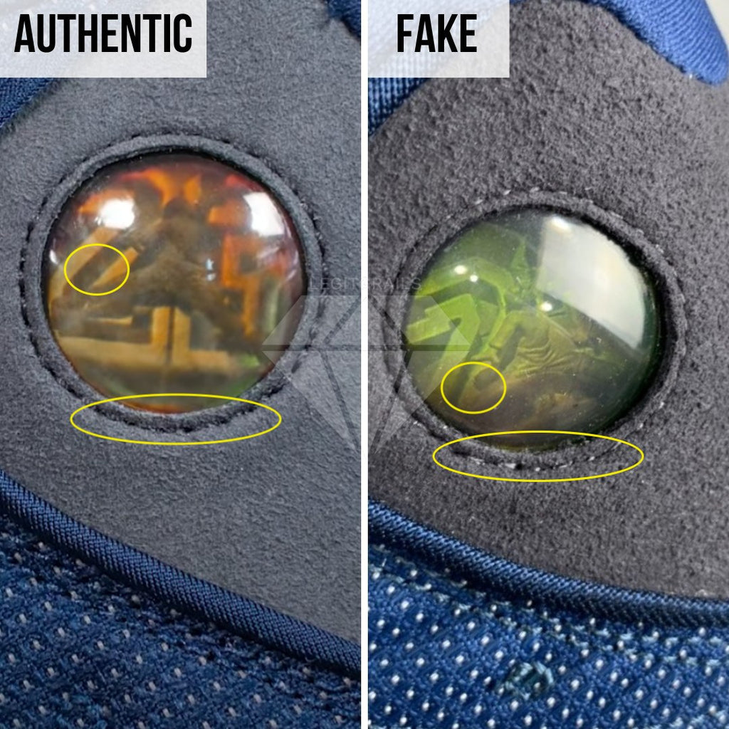 how to tell if jordan 13 flints are fake