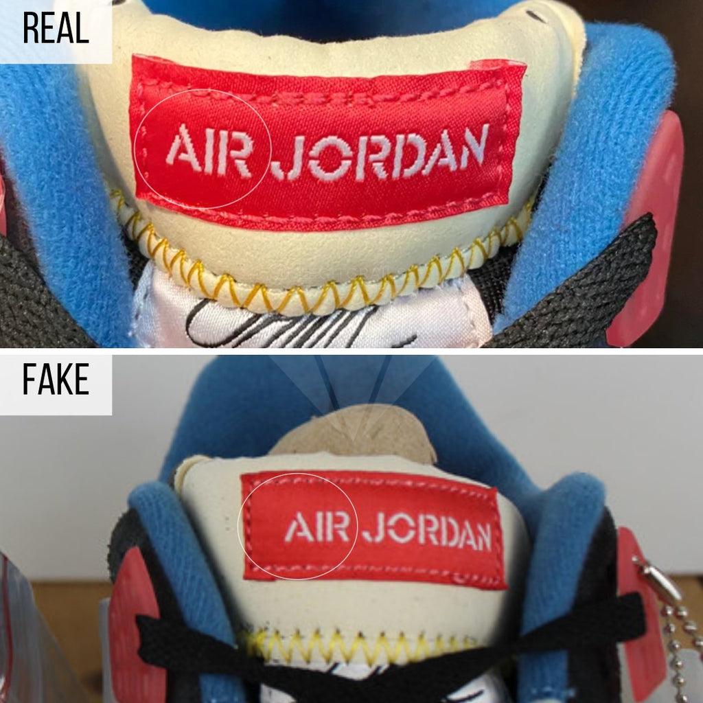air jordan 4 fake vs real