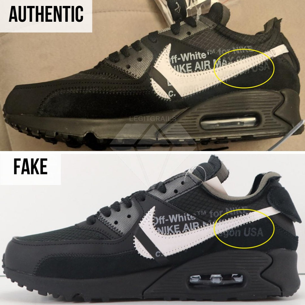 How to Spot A Fake Nike Air Max Off 